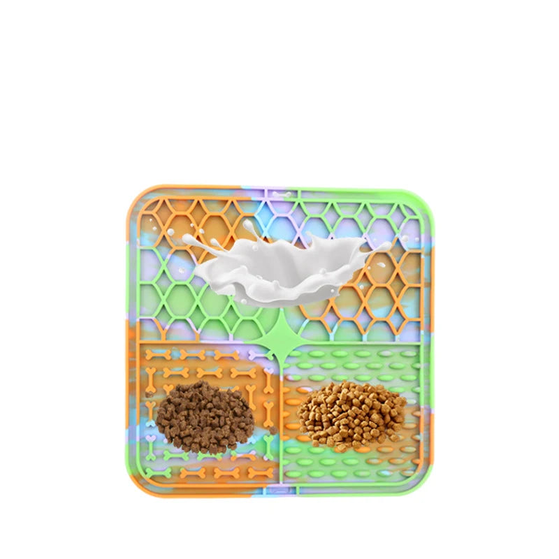 Silicone Pet Lick Mat (Slow Feeder)