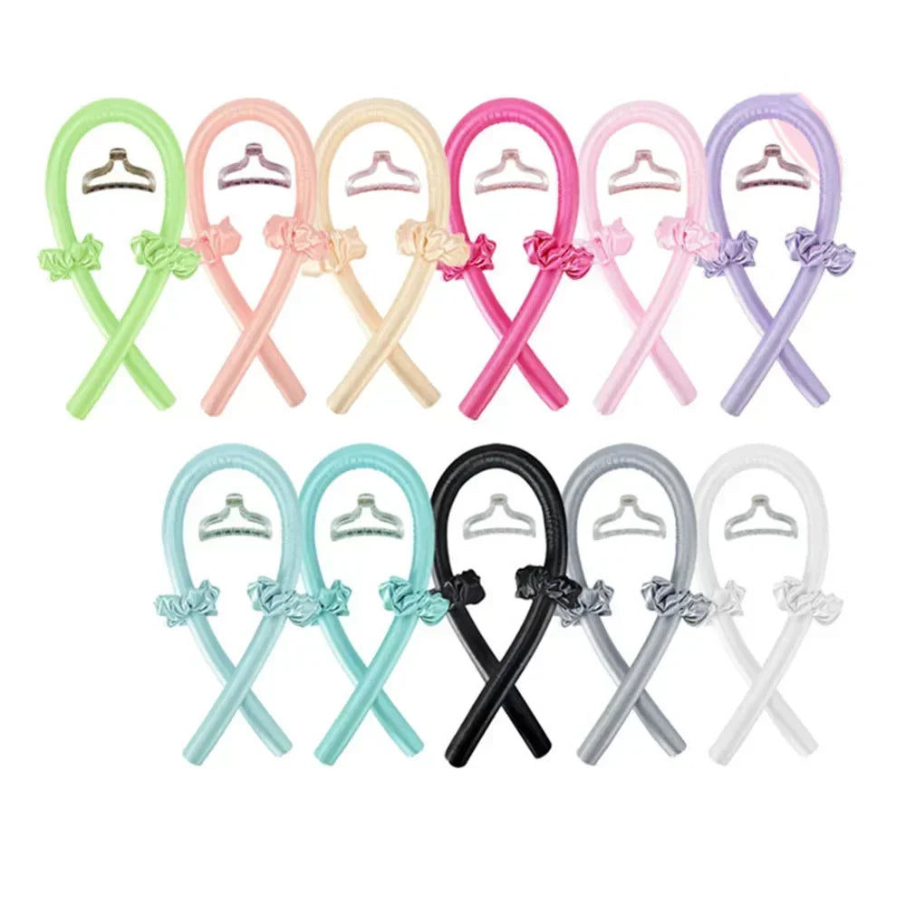 Heatless Curl Silk Ribbon Set