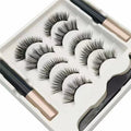 Magnetic Eyelashes & Eyeliner Kit (5 Pairs)