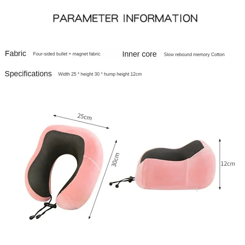 U-Shaped Memory Foam Neck Pillow