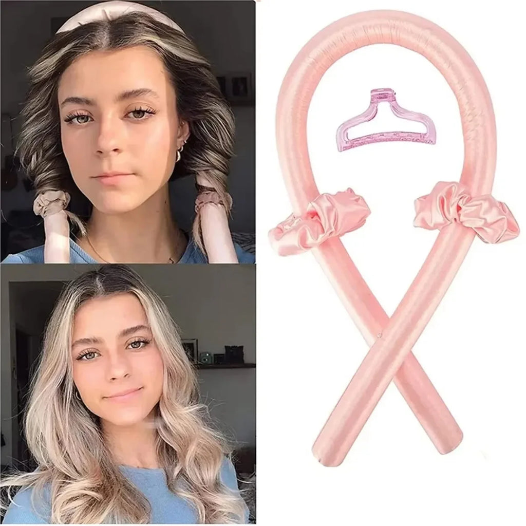 Heatless Curl Silk Ribbon Set