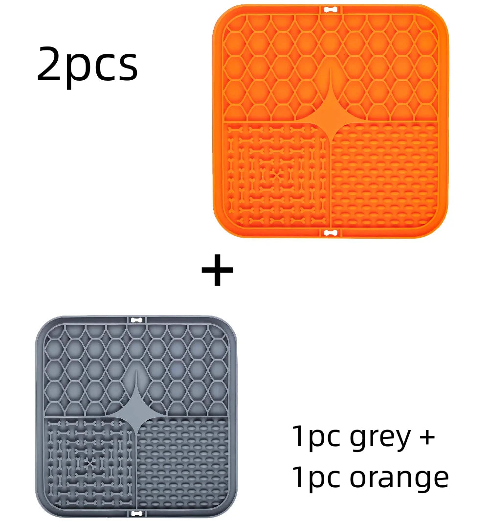 Silicone Pet Lick Mat (Slow Feeder)