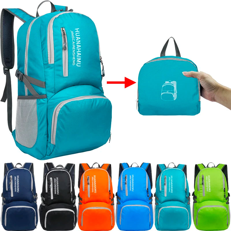 Packable Foldable Travel Backpack (28L)