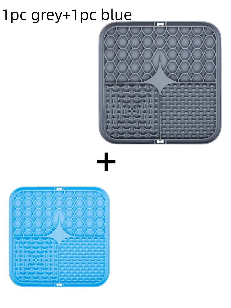 Silicone Pet Lick Mat (Slow Feeder)