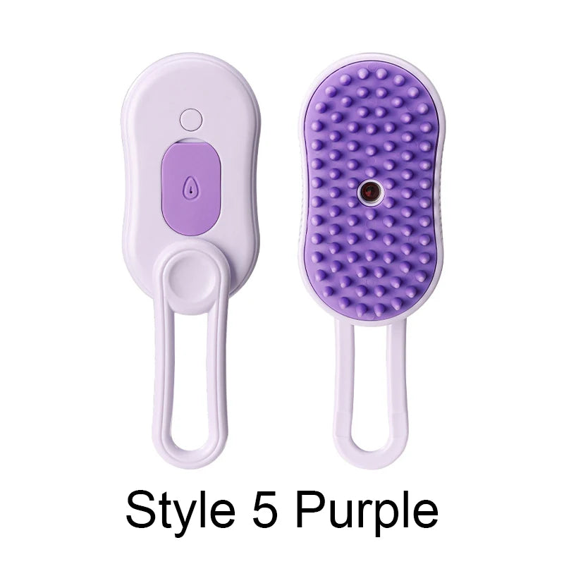 Electric Steam Grooming Brush (3-in-1)