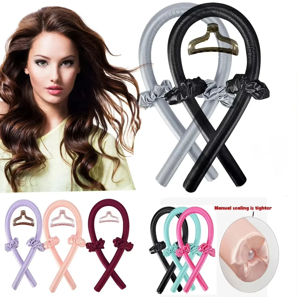 Heatless Curl Silk Ribbon Set