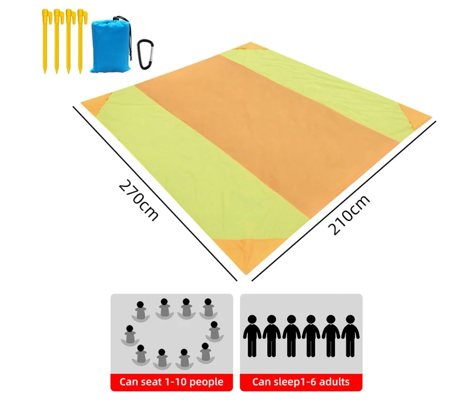 Sand-Free Beach & Picnic Mat