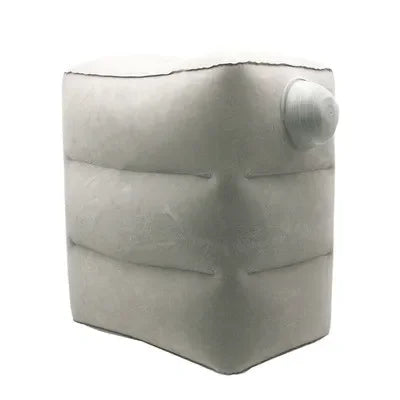 Inflatable Airplane Footrest Pillow