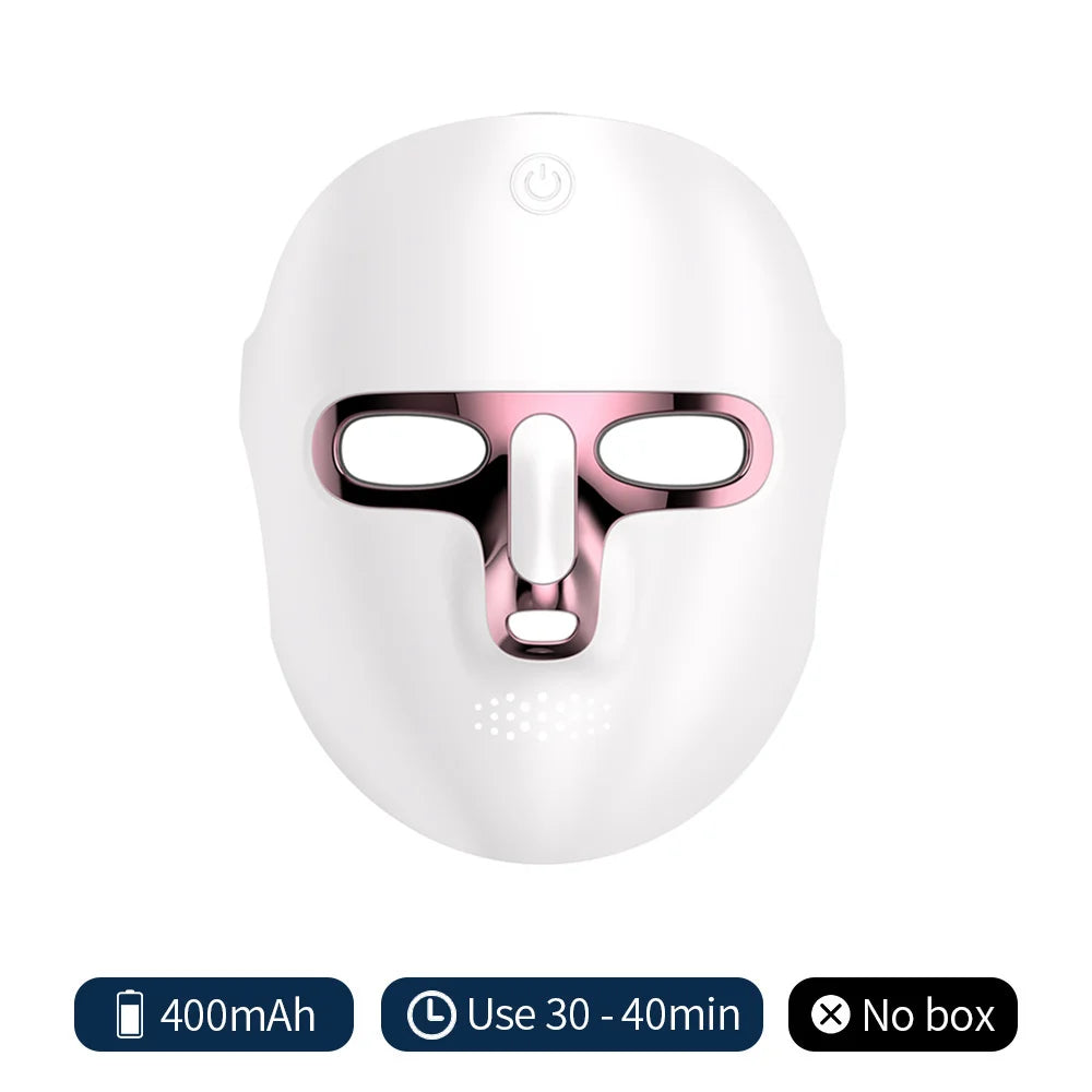 7-Color LED Light Therapy Face Mask