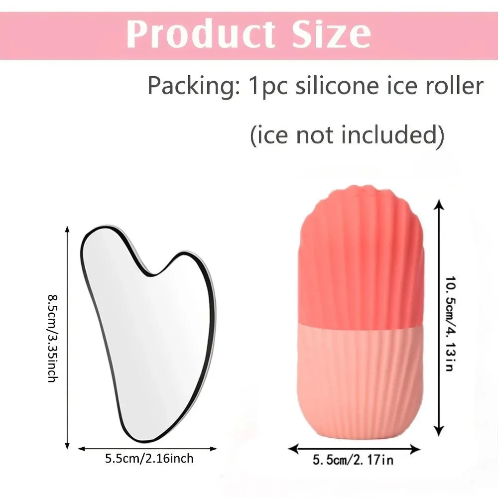 Ice Roller & Gua Sha Set