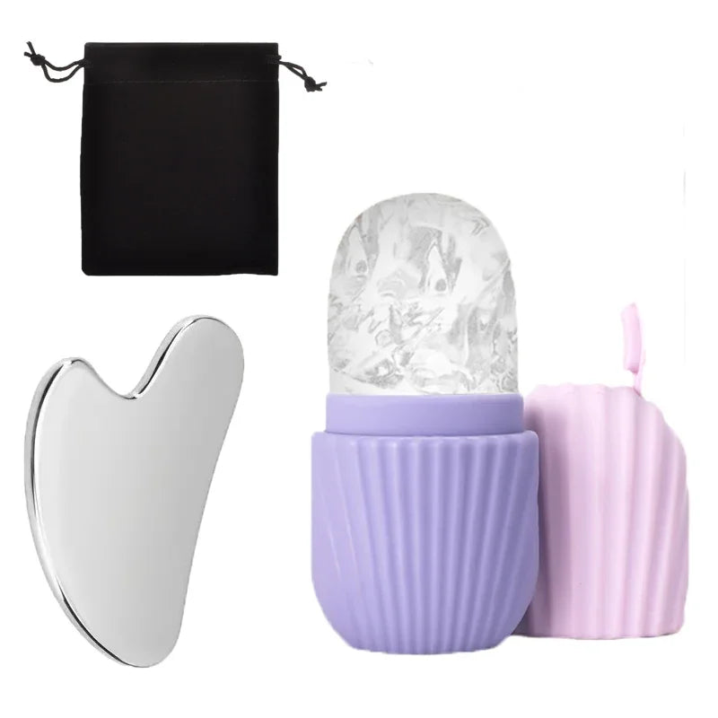 Ice Roller & Gua Sha Set