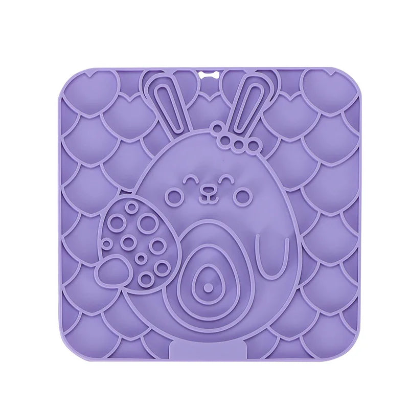 Silicone Pet Lick Mat (Slow Feeder)