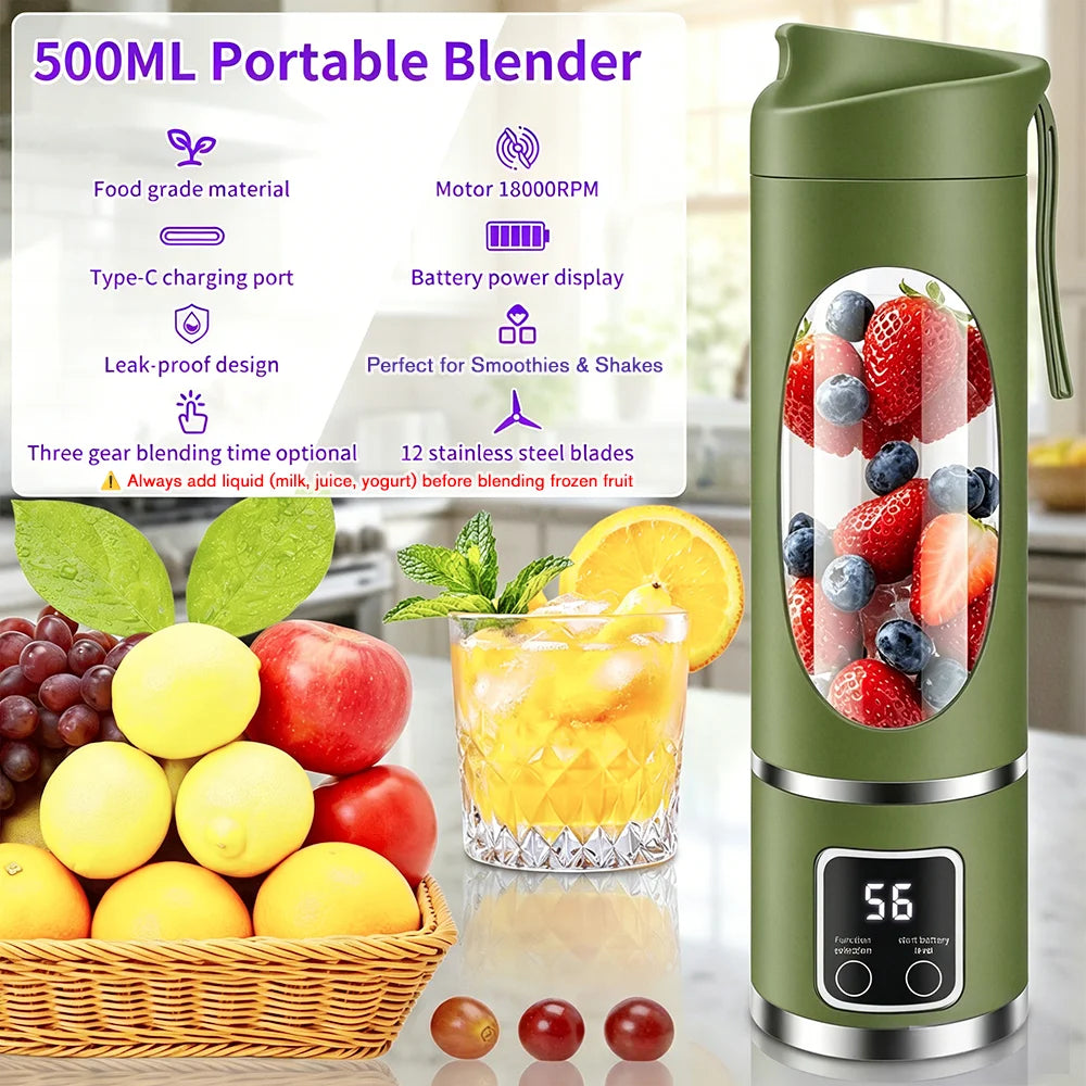 Portable Blender Cup (450ml)