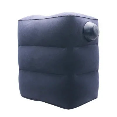 Inflatable Airplane Footrest Pillow