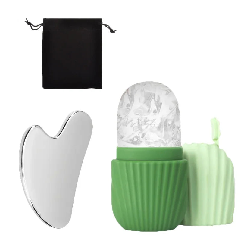 Ice Roller & Gua Sha Set