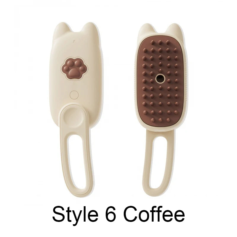 Electric Steam Grooming Brush (3-in-1)
