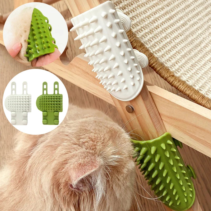 Cat Self-Groomer Wall Brush