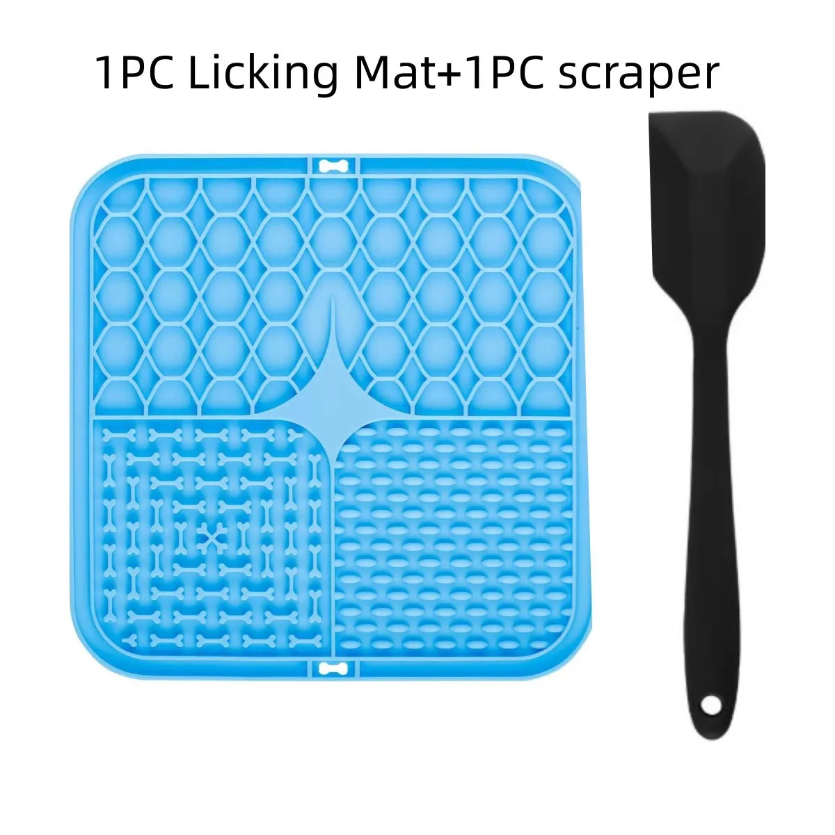 Silicone Pet Lick Mat (Slow Feeder)