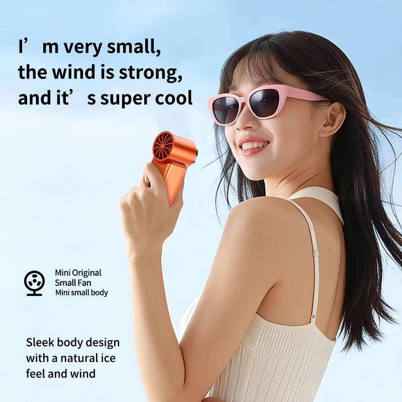 Rechargeable Handheld Turbo Fan
