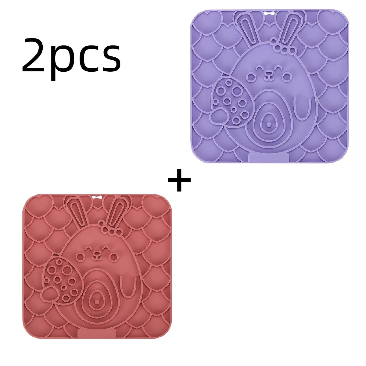 Silicone Pet Lick Mat (Slow Feeder)