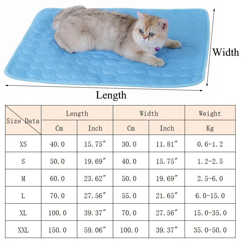 Breathable Mesh Pet Cooling Mat