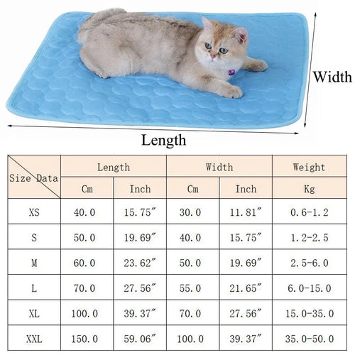 Breathable Mesh Pet Cooling Mat