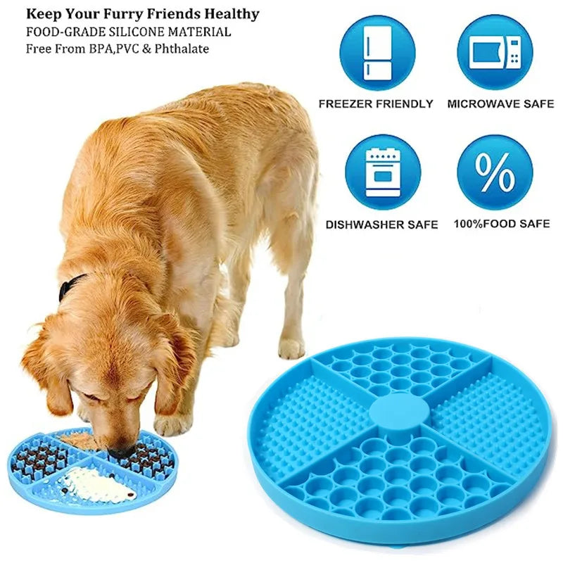 Silicone Lick Mat with Suction Cup
