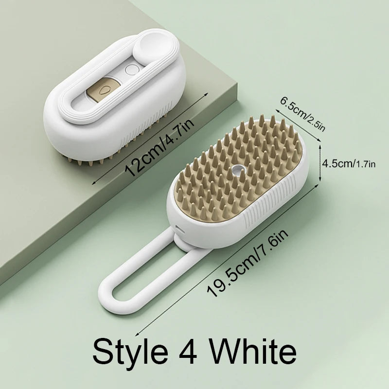 Electric Steam Grooming Brush (3-in-1)