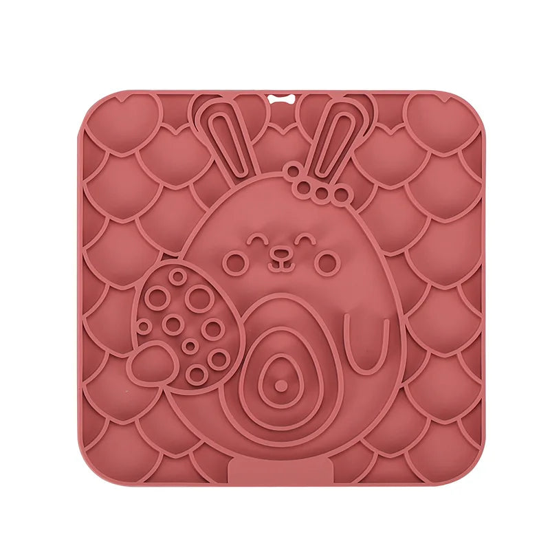 Silicone Pet Lick Mat (Slow Feeder)