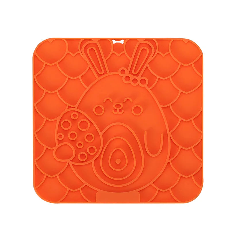 Silicone Pet Lick Mat (Slow Feeder)