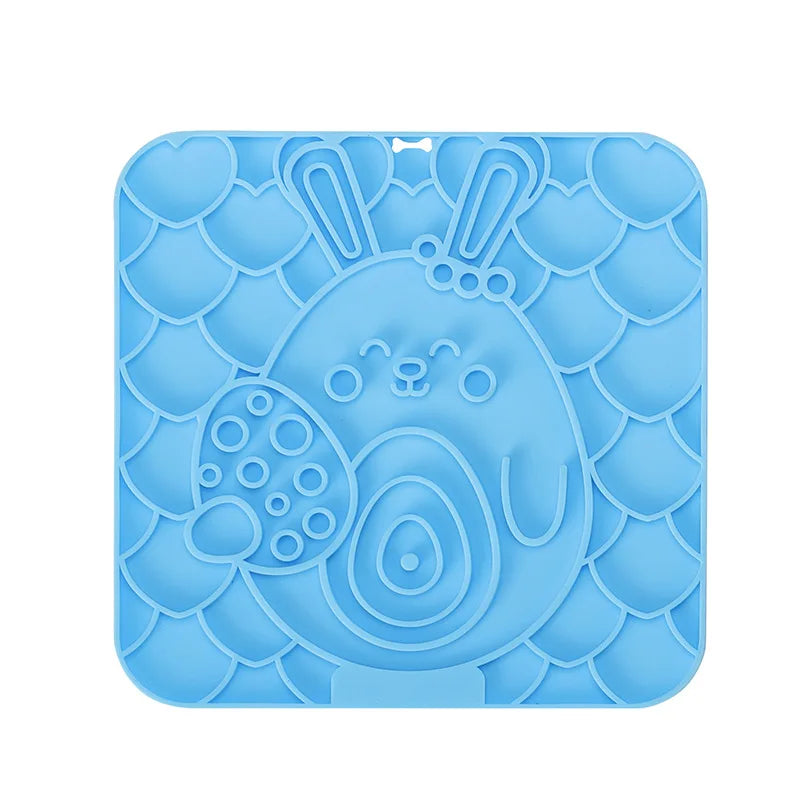 Silicone Pet Lick Mat (Slow Feeder)