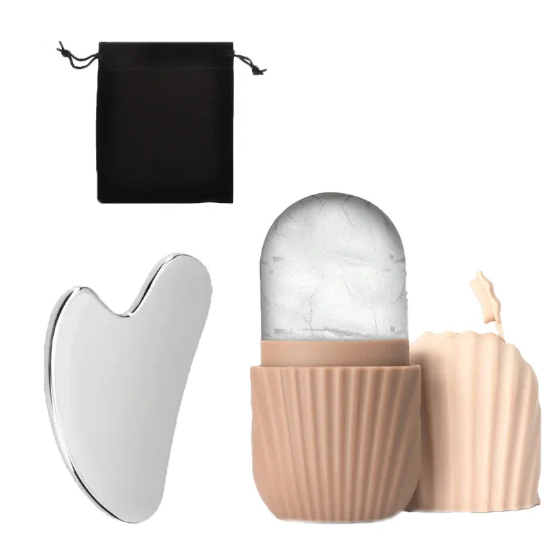 Ice Roller & Gua Sha Set