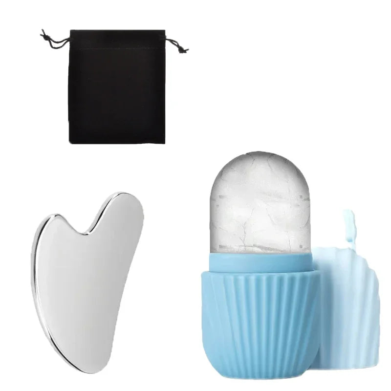 Ice Roller & Gua Sha Set