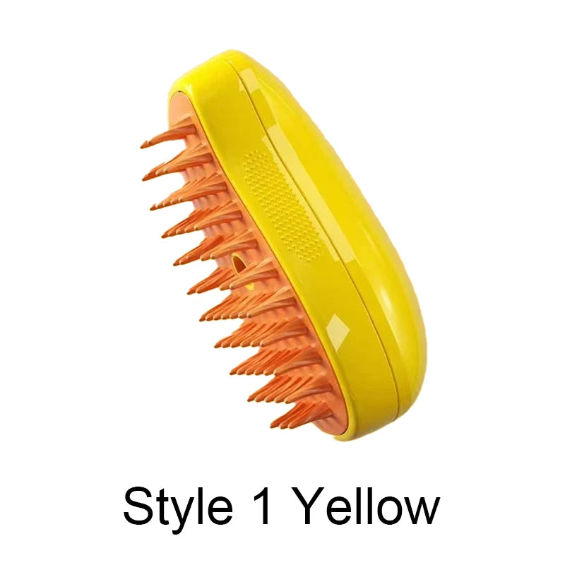 Electric Steam Grooming Brush (3-in-1)