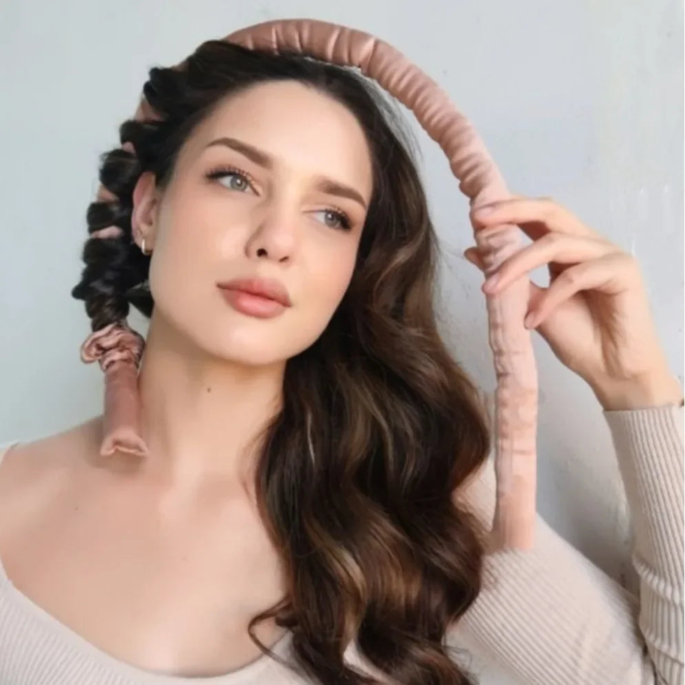 Silk Heatless Hair Curler Set