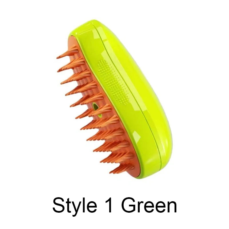 Electric Steam Grooming Brush (3-in-1)
